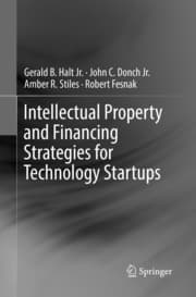 Cover von Intellectual Property and Financing Strategies for Technology Startups