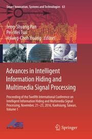 Cover von Advances in Intelligent Information Hiding and Multimedia Signal Processing