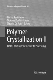 Cover von Polymer Crystallization II