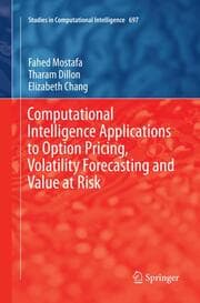 Cover von Computational Intelligence Applications to Option Pricing, Volatility Forecasting and Value at Risk