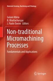Cover von Non-traditional Micromachining Processes