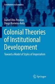 Cover von Colonial Theories of Institutional Development