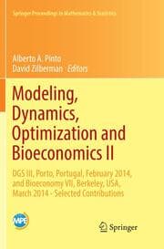 Cover von Modeling, Dynamics, Optimization and Bioeconomics II