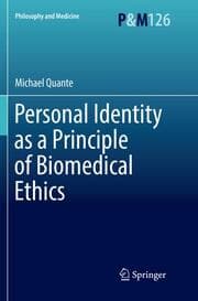 Cover von Personal Identity as a Principle of Biomedical Ethics