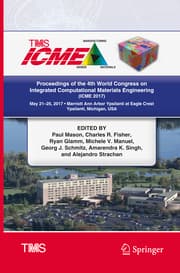 Cover von Proceedings of the 4th World Congress on Integrated Computational Materials Engineering (ICME 2017)