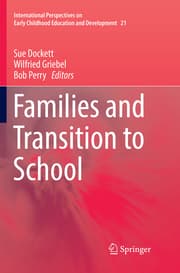 Cover von Families and Transition to School