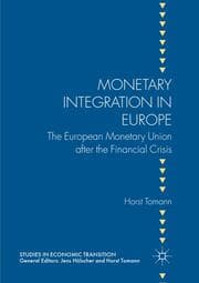 Cover von Monetary Integration in Europe