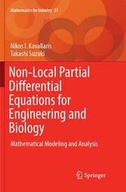 Cover von Non-Local Partial Differential Equations for Engineering and Biology