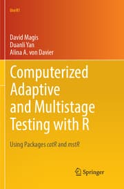 Cover von Computerized Adaptive and Multistage Testing with R