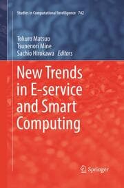 Cover von New Trends in E-service and Smart Computing