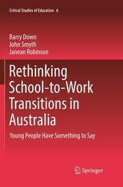 Cover von Rethinking School-to-Work Transitions in Australia