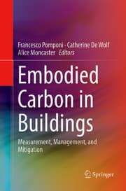 Cover von Embodied Carbon in Buildings