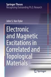 Cover von Electronic and Magnetic Excitations in Correlated and Topological Materials