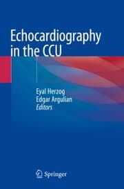 Cover von Echocardiography in the CCU