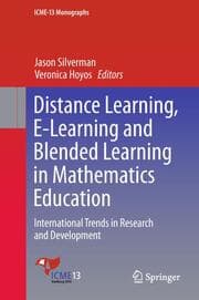 Cover von Distance Learning, E-Learning and Blended Learning in Mathematics Education