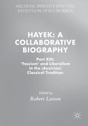 Cover von Hayek: A Collaborative Biography