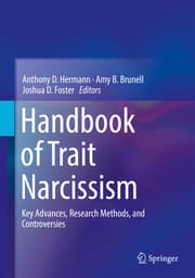 Cover von Handbook of Trait Narcissism