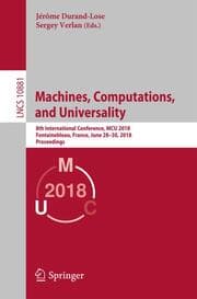 Cover von Machines, Computations, and Universality