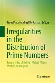 Cover von Irregularities in the Distribution of Prime Numbers