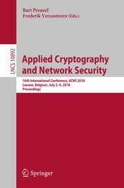 Cover von Applied Cryptography and Network Security