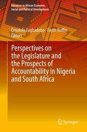 Cover von Perspectives on the Legislature and the Prospects of Accountability in Nigeria and South Africa