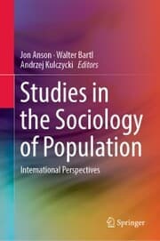 Cover von Studies in the Sociology of Population