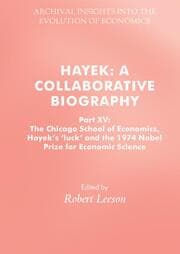 Cover von Hayek: A Collaborative Biography