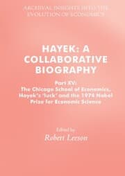 Cover von Hayek: A Collaborative Biography