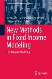 Cover von New Methods in Fixed Income Modeling