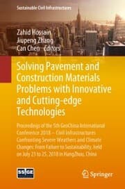 Cover von Solving Pavement and Construction Materials Problems with Innovative and Cutting-edge Technologies