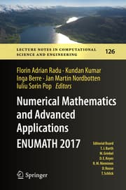Cover von Numerical Mathematics and Advanced Applications ENUMATH 2017
