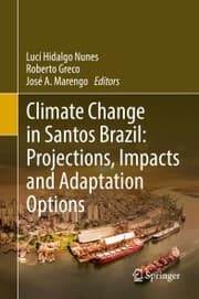 Cover von Climate Change in Santos Brazil: Projections, Impacts and Adaptation Options