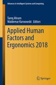 Cover von Applied Human Factors and Ergonomics 2018