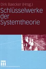 Cover von Schlüsselwerke der Systemtheorie