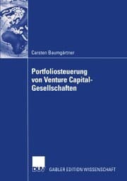 Cover von Portfoliosteuerung von Venture Capital-Gesellschaften