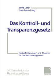 Cover von Das Kontroll- und Transparenzgesetz