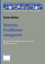 Cover von Vernetztes Prozeßkostenmanagement