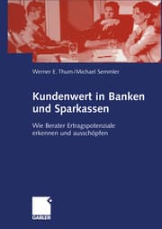 Cover von Kundenwert in Banken und Sparkassen