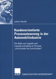 Cover von Kundenorientierte Prozesssteuerung in der Automobilindustrie