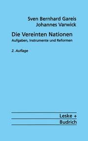 Cover von Die Vereinten Nationen
