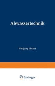 Cover von Abwassertechnik