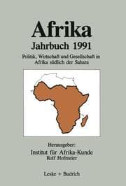 Cover von Afrika Jahrbuch 1991