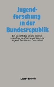 Cover von Jugendforschung in der Bundesrepublik