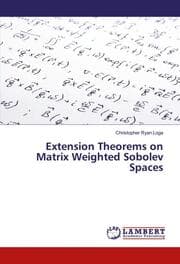 Cover von Extension Theorems on Matrix Weighted Sobolev Spaces