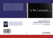 Cover von Determinants of Relationship Continuity