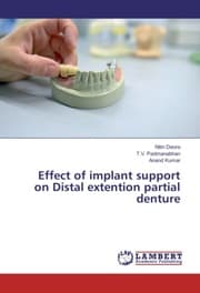 Cover von Effect of implant support on Distal extention partial denture