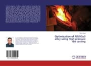 Cover von Optimization of AlSi9Cu3 alloy using High pressure die casting
