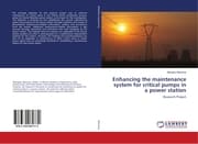 Cover von Enhancing the maintenance system for critical pumps in a power station