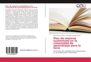 Cover von Plan de mejoras sustentado en la comunidad de aprendizaje para la form