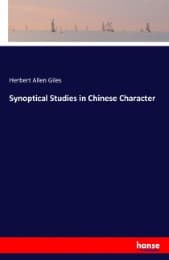 Cover von Synoptical Studies in Chinese Character